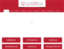 Tablet Screenshot of medicorks.rs